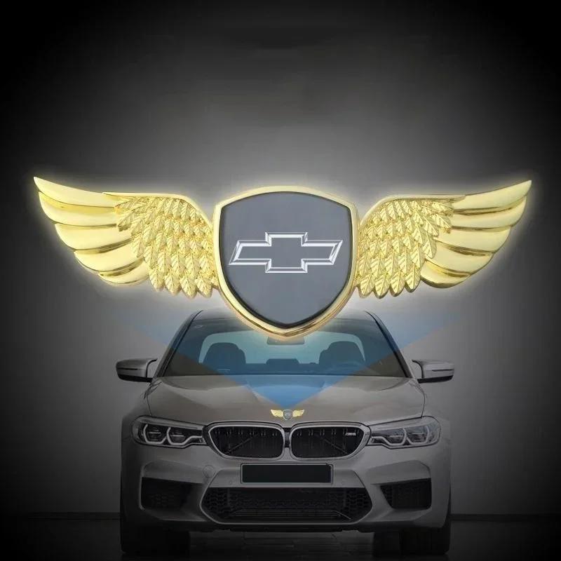 AABJW1 для Chevrolet 3D Крылья Наклейка на капот автомобиля Эмблема на задний багажник AVEO Blazer CAPTIVA CRUZE IMPALA LACETTI MALIBU SPARK