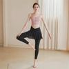 Yoga Pants for Women Wearing Slim and Hips, Fake Two-piece Trousers Running, Quick-drying, High-waist, Anti-exposure Dance Fitness Skirt Pants