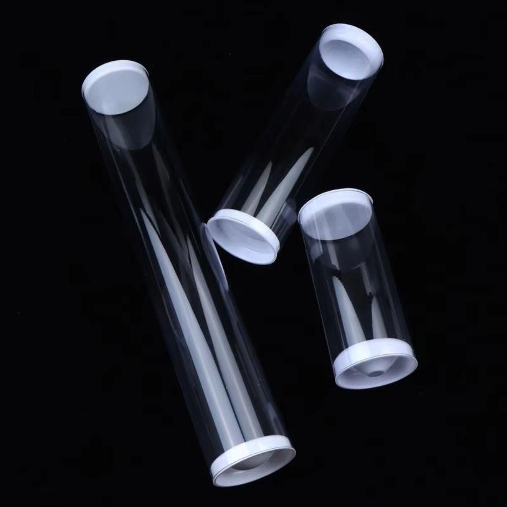 Acrylic Badminton Ball Holder Compact Shuttlecock Storage Tube Racket Sports