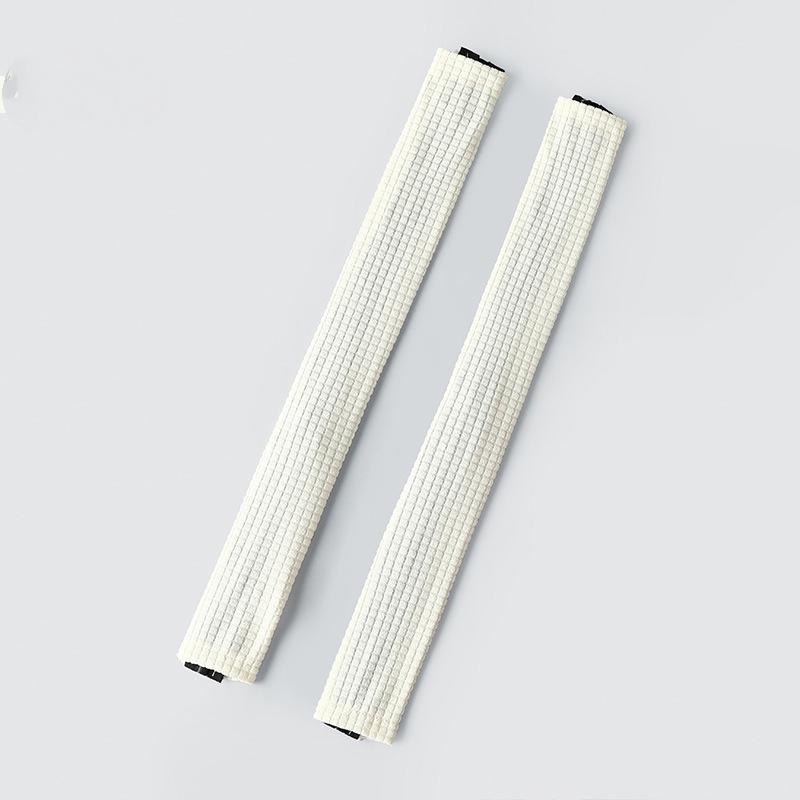 Одна пара однотонных универсальных водонепроницаемых чехлов на подлокотник для офисного стула, домашний эластичный грязеотталкивающий чехол на молнии