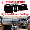 Dashboard Cover Board Anti-Slip Mat Protect Pad Car Sunshade Carpet Rug for Porsche Cayenne 958 GTS 2010 2011 2012 2013-2016