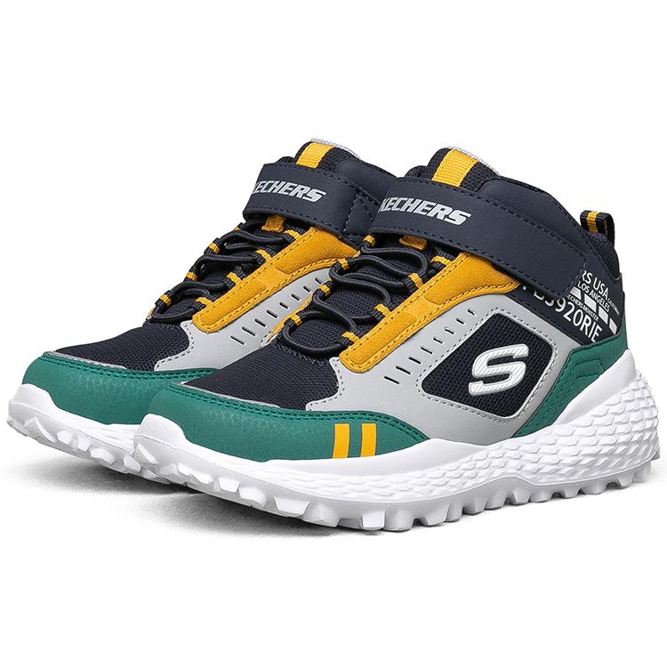 Skechers Детская повседневная обувь Сине-зеленая Подростковая 660083L-NVGR