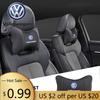 Для VOLKSWAGEN VW 1 шт. Подушка-подголовник на сиденье автомобиля с логотипом авто Для Volkswagen Polo Golf Tiguan Passat Touareg Magotan ID.3 Toura