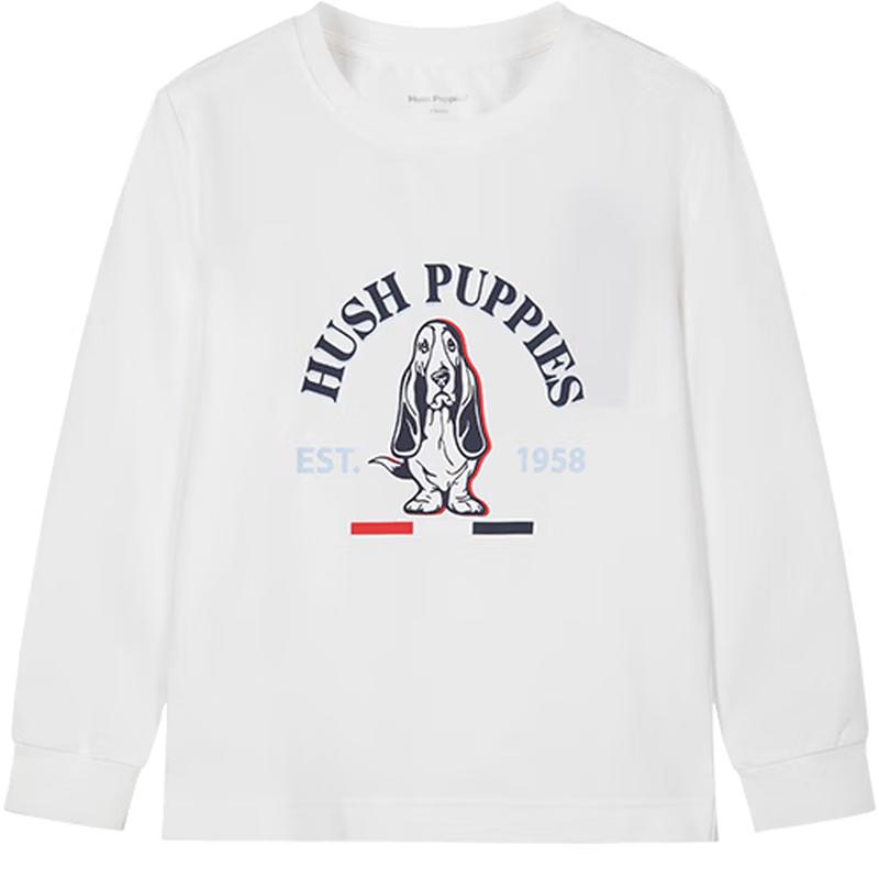 Hush Puppies Футболка с длинным рукавом и круглым вырезом для мальчиков