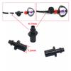 50/100/200Pcs Garden Hose Connectors 4/7mm Hose Single Barbed Straight Joints for Drip Irrigation System and PVC Pipe Fittings