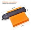 Contour Gauge Duplicator with Lock Widen Shape Duplication Tool 5” Outline Measuring Ruler for Corners, Woodworking Templates, Tiles, Moulding