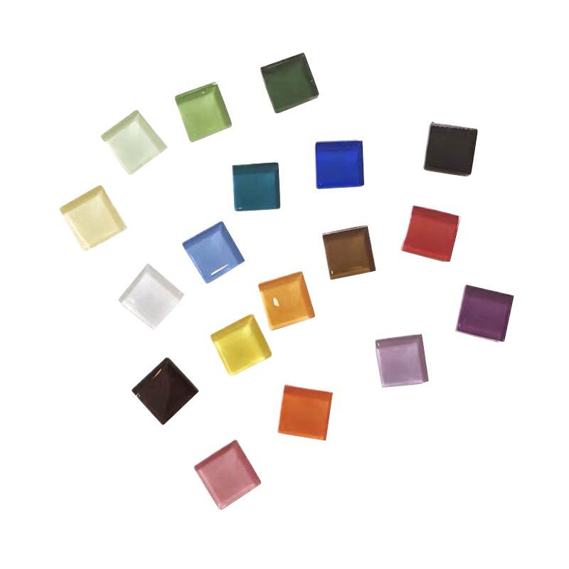 Стильные магниты на холодильник из стеклянной мозаики для фотографий - Креативный набор наклеек разных размеров