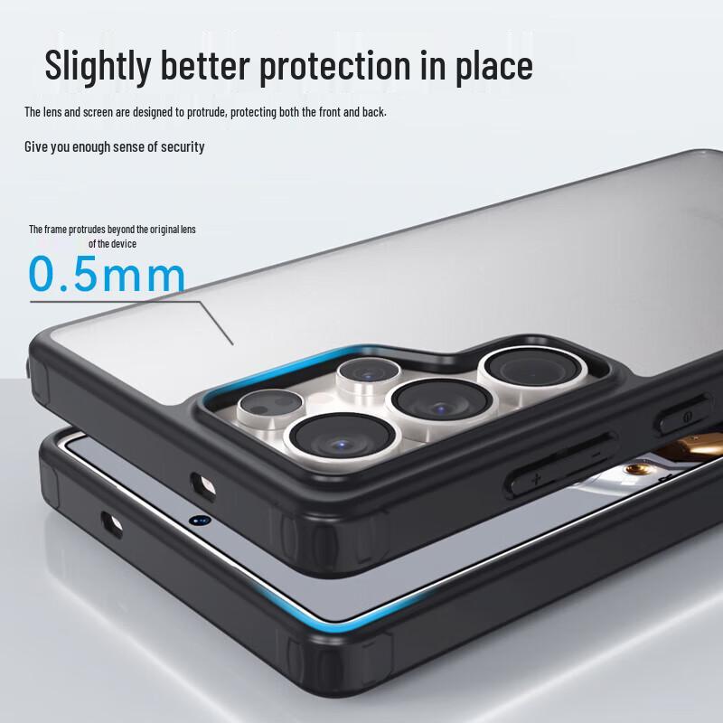 Мистер. Минималистичный матовый чехол из ТПУ Blue Ape для Samsung S25