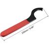 High Quality Professionals Hook Wrench Spanner For Lathe Clamping Nut N-Slip Handle No Usage Wear Resistant Black Oxidized