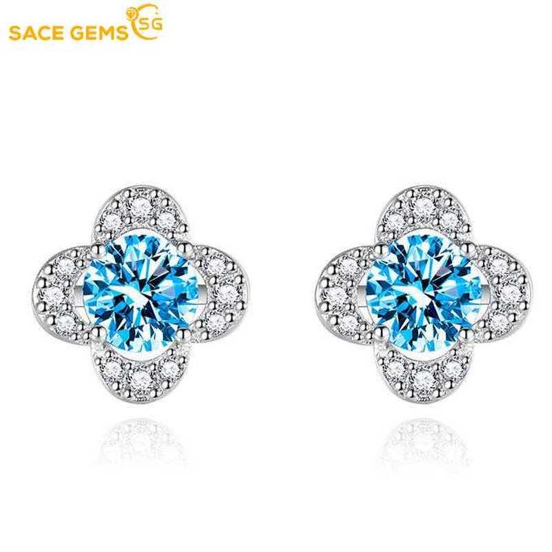 Sace Gems Классические серьги из медного сплава с цирконом, женские ювелирные изделия, свадебный подарок для вечеринки