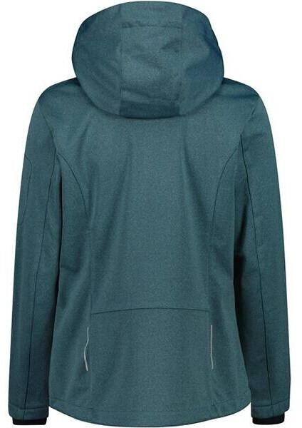 Куртка CMP Softshell Jacket Zip Hood Women (39A5006M) Функциональная куртка 39A5006M topazio mottled