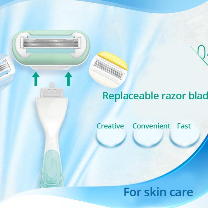Gillette Женские лезвия для бритья Venus Aloe, бритва для удаления волос, эпилятор для бикини, бритвы для тела, подмышек, сменные бритвы