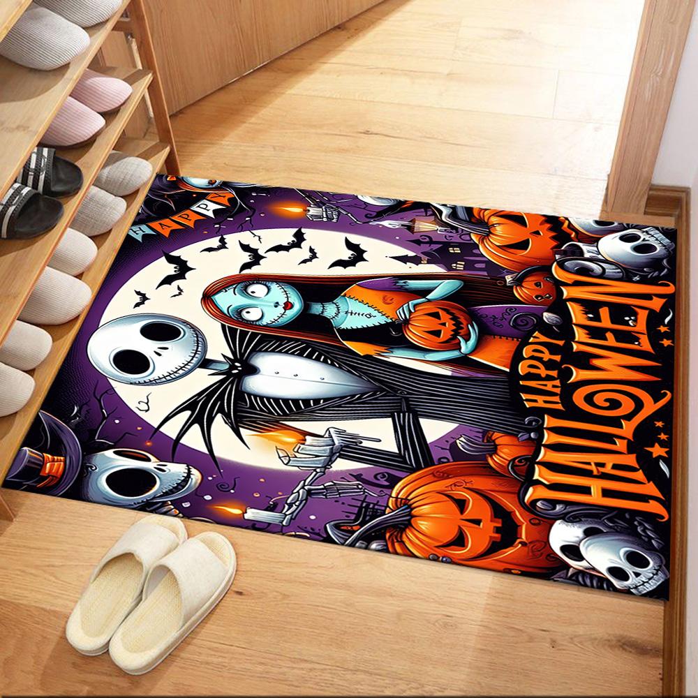 Christmas Nightmare Area Rug Design for Dining Room Bedrooms Outdoor Game Room Anti-slip Rug Decorate Offices