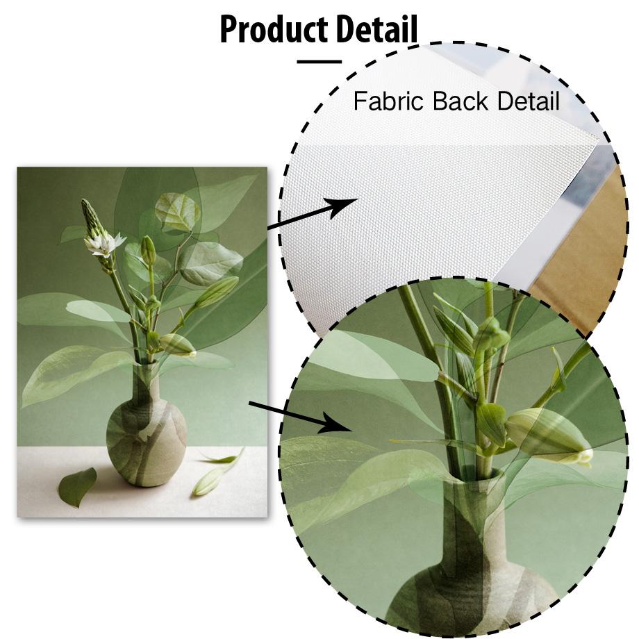 Богемия Море Автомобильная Ваза Листья Растения Абстрактный Пейзаж Постер И Принты Настенное Искусство Холст Живопись Картины Для Декора Гостиной