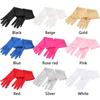 Women Opera Elbow Wrist Stretch Satin Prom Costume Flapper Gloves Finger Long Gloves