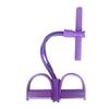 4/6-Tube Pedal Puller Resistance Band with Handle Multifunction Elastic Yoga Sit-up Pull Rope Men Women Pedal Tensioner Exerciser Workout Equipment
