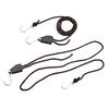 2pcs Kayak Tie Down Straps Ratchet Pulley Ropes Adjustable Ropes Hanger Working Load Up to 299.8lbs for Kayak Canoe Boat