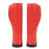 Pair of Cycling Handlebar Grips Rubber Anti Slip Shock Absorbing Ergonomic Cycle Locking Handle Grips Red