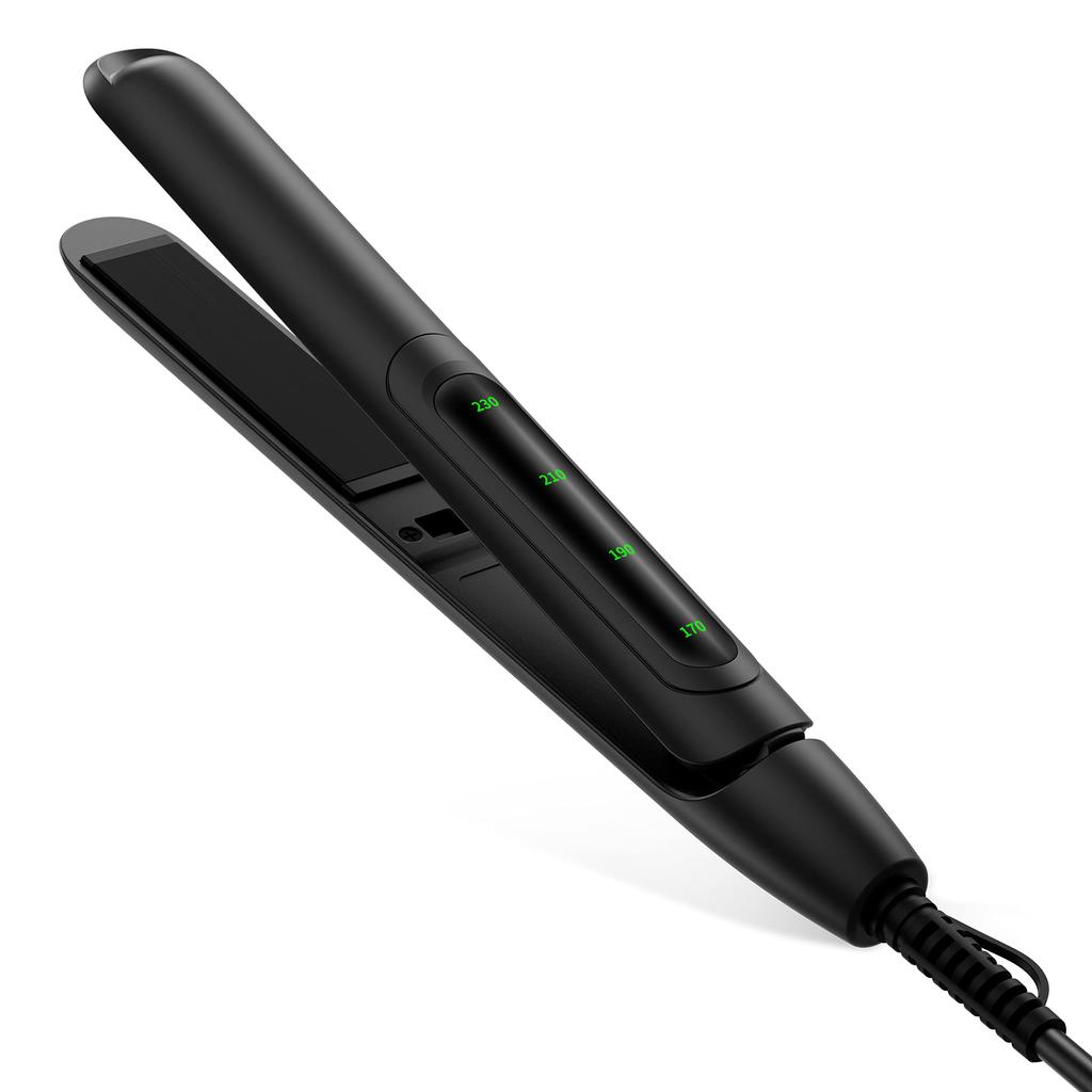 Curling Straight Temperature To Rapid Painless Curling 360 Degree Rotating Curling Portable Hair Shiny Curling Iron for For Black Iron, Iron, 4-level