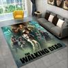 Классический ковер The Walking Dead Рик и Дэрил, ковер в стиле хоррор для ТВ, для спальни, гостиной, дивана, прихожей, домашний декор, детский коврик, нескользящий