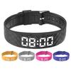 Silent Vibration Fitness Bracelet Rechargeable Sleep Tracking Wristband  Students
