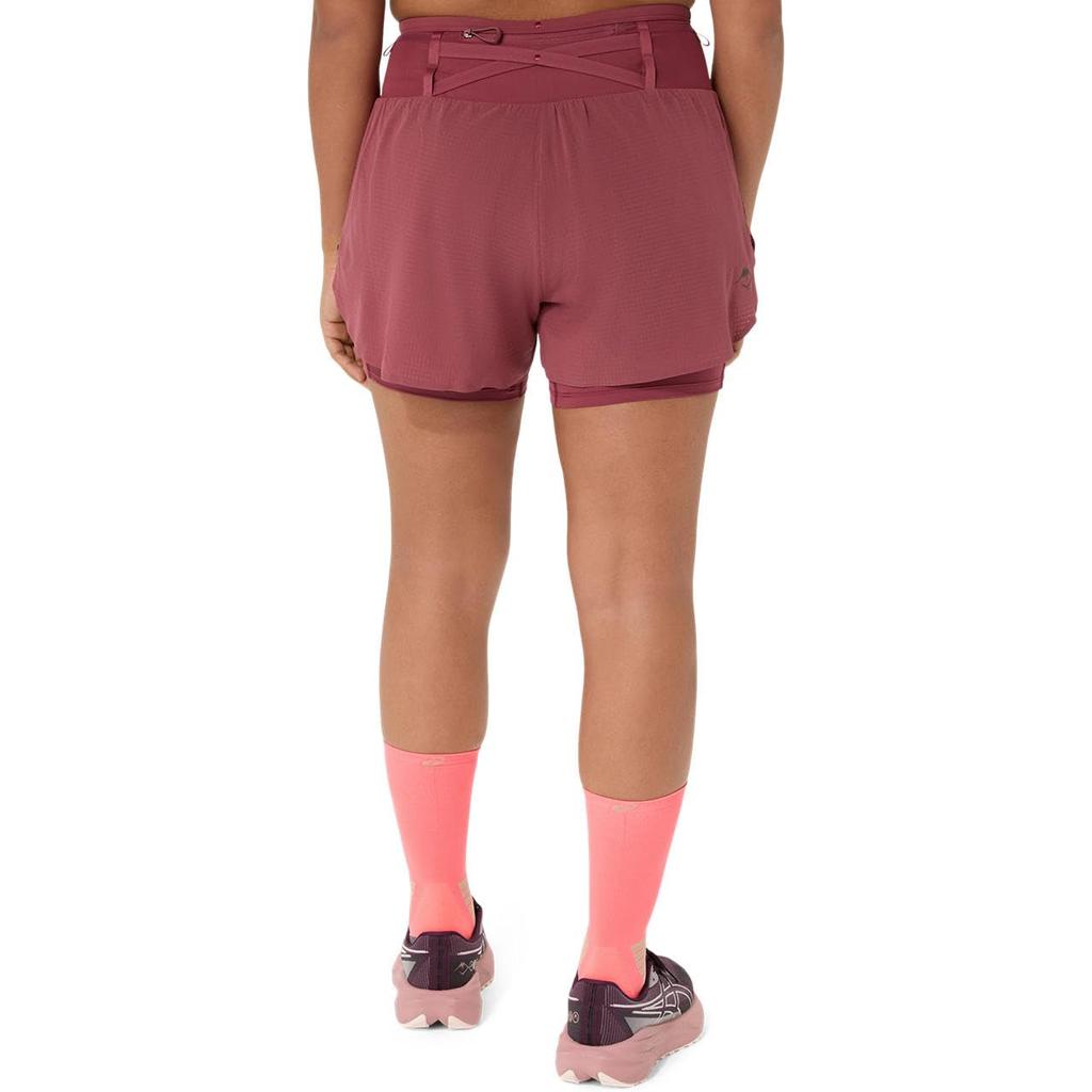 Одежда для бега FUJITRAIL ELITE SHORT 2012D485 600 L [ASICS] Женская (КРАСНАЯ ГРУДИНКА)