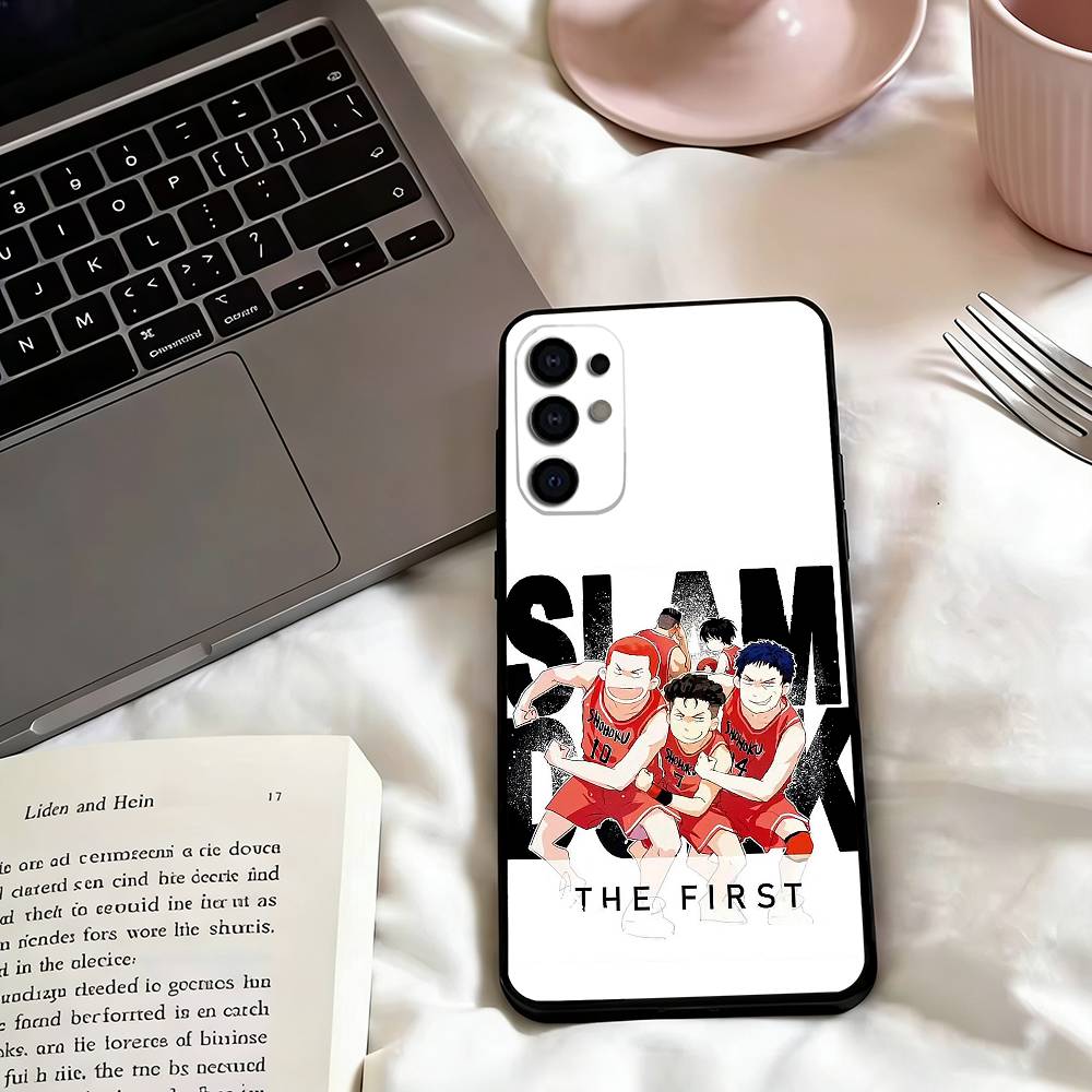 Slam Dunk-k SD Phone Case For Samsung S25,S24,S21,S22,S23,S30,Ultra,S20,Plus,Fe,Lite,Note,10,Black Cover