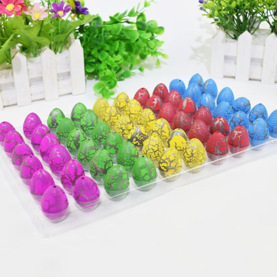 60Pcs Easter Dinosaur Egg Hatching Toy Kids Toddlers Boys Girls Dino Birth