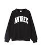 DAILY CREW NECK SWEAT Neck Long Sleeve Sweatshirt 2XL 010 Black [AVIREX] L/S LOGO/Crew / 783-3932003 Men's