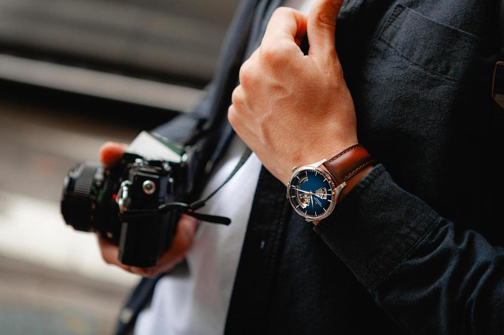 Hamilton Jazzmaster Open Heart Automatic Официально Гарантированные Часы, H32675540, Унисекс, [Импортные]