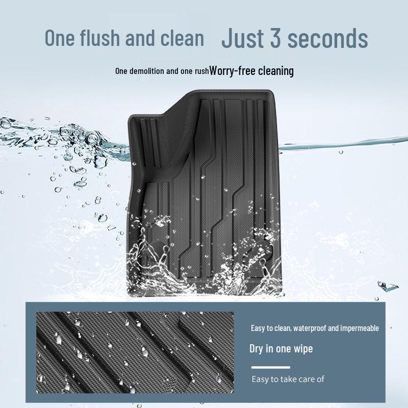 Водонепроницаемые ТПЭ коврики для пола для GMC Acadia 2021 года - Экологичные и автомобильные коврики в багажник