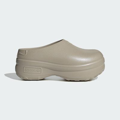 Туфли-мюли ADIFOM STAN SMITH Cyber Metallic Sandals Clog Unisex ORIGINALS IG9360 Cyber Metallic/Обувь Белый/Wonder Beige