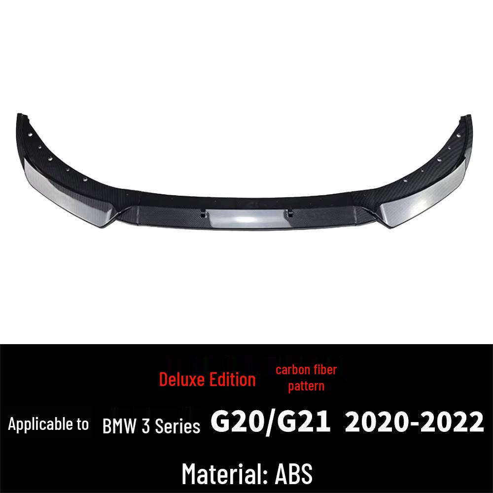 Комплект переднего сплиттера-спойлера Sport для BMW 3 серии G20/G28 2020-2022.