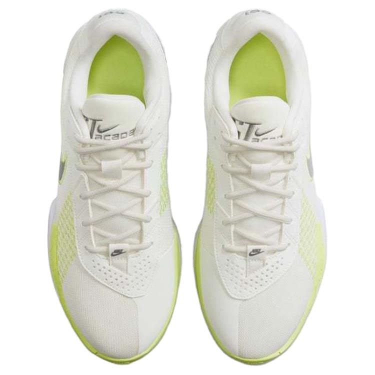 Nike Кроссовки унисекс Air Zoom GT Cut Academy Sail Light Lemon Twist Кремово-белые Дымчато-серые FB2599-106