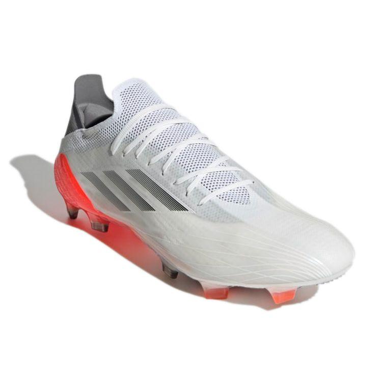 Adidas Кроссовки унисекс X Speedflow.1 FG White Solar Red Cloud-White Iron-Metalic FY6869