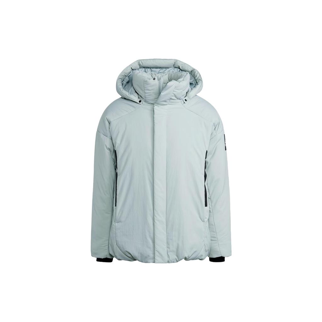 Новые мужские пуховики Adidas MYSHELTER, светло-серый/синий, HZ5699