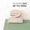 Сверхсильный неодимовый железо-борный магнит N52, Прямоугольный 25x30x100 мм, Постоянный магнитный стальной лист.