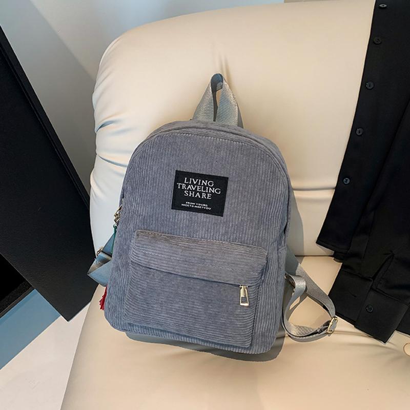 Yogodlns Повседневный женский рюкзак женские школьные сумки для колледжа дорожный рюкзак вельветовые сумки через плечо для девочек-подростков спортивный рюкзак