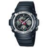 Men's G-SHOCK AW-590-1AJF [G-SHOCK BASIC 20 Atm Waterproof] Round Watch Black Stainless