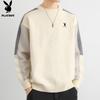 PLAYBOY Men's Winter Warm Mink Velvet Knit Pullover Sweater
