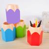 Creative Makeup Brush Holder Pen Vase Pencil Pot Tidy  Stationery Storage Organizer Desk Container Pen Holders
