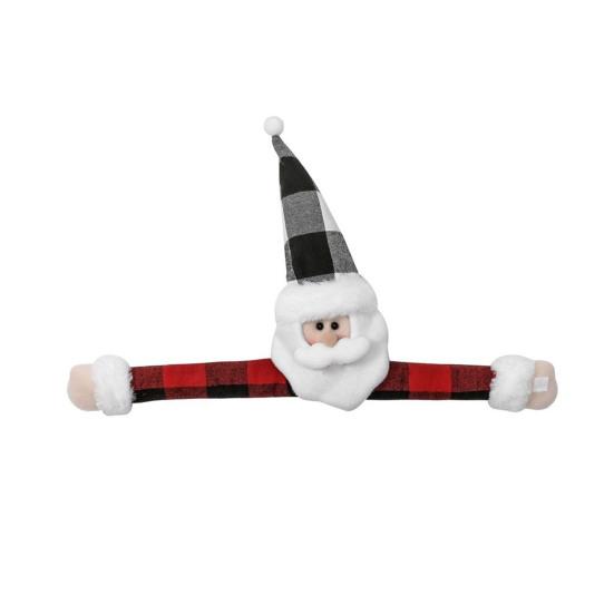 1 шт. Рождественская пряжка для штор Санта Снеговик Подхваты для штор Мультяшная кукла Зажим для штор для украшения домашнего окна