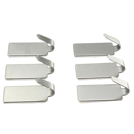 6шт липкий клейкий бесшовный настенный крючок из нержавеющей стали вешалка для одежды для полотенец