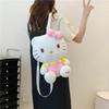 Милый рюкзак-плюш Sanrio для девочек, Милый Куроми, Синнаморолл, Моя Мелоди, Мультяшный Аниме Школьный рюкзак, Легкий дорожный рюкзак