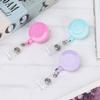 1pc High Quality Retractable Anti-Lost Clip Key Ring Lanyards Badge Holder Nurse ID Name Card