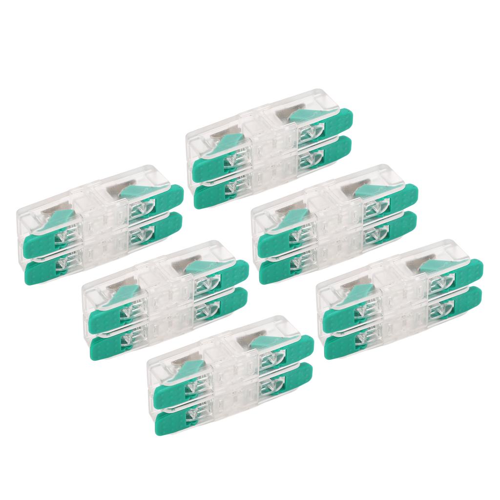 10 шт. 2 в 2 выходных разъема для проводов 0,5 - 6 мм² медный контактный проводник разъем для бытовых приборов