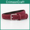 Minimalist Genuine Leather Belt For Business And Casual Wear With Pin Buckle For Men And Women