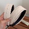 Beige Headband Wide Edge Pearl Hair Band Elegant Hair Hoop  Hair Women Accessories