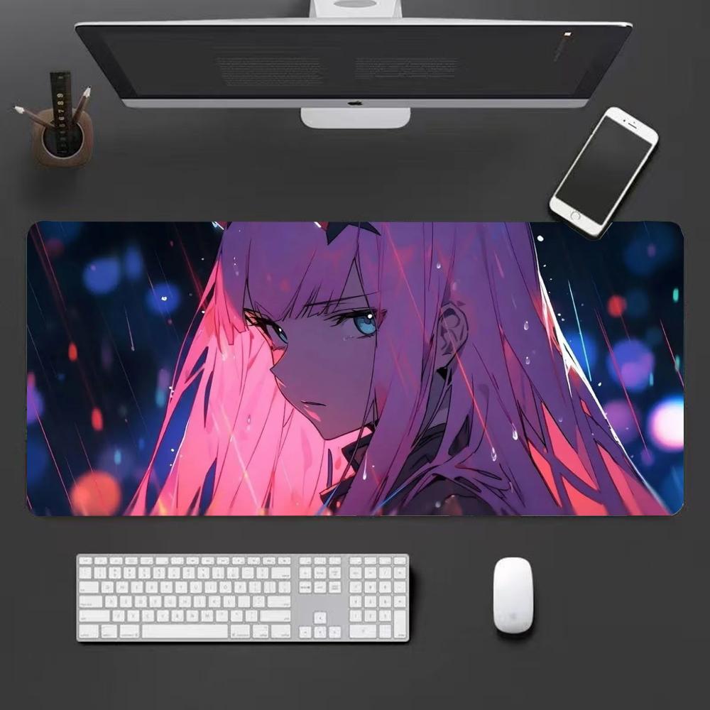 Zero two Коврик для мыши Милый HD-коврик для мыши Расширенный игровой коврик для клавиатуры Большой коврик для мыши x см XXL Игровой коврик для мыши