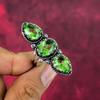 Peridot Gemstone Jewelry, 925 Solid Sterling Silver Handmade Ring, Latest Design Jewelry, For Her